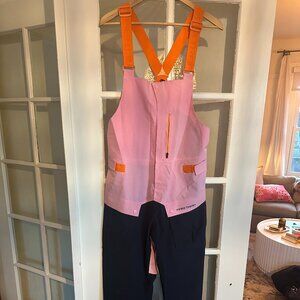 Kari Traa Women’s Johanne Bibs – Pink & Navy – Excellent Condition (Worn Once)